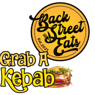 Grab a Kebab - Back Street Eats logo.