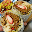 Mixed Wrap doner and salted Chilli chicken